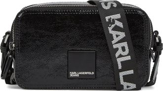 Karl Lagerfeld logo-detail camera bag - Black