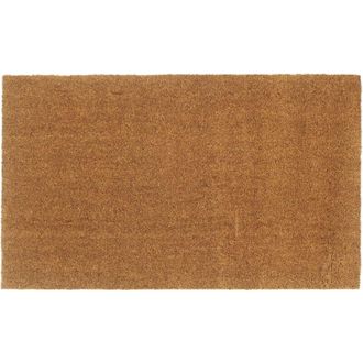 vidaXL Felpudo de fibra de coco natural 90x150 cm vidaXL