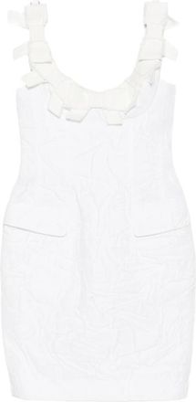 Shushu/Tong Bow Pocket Mini Dress