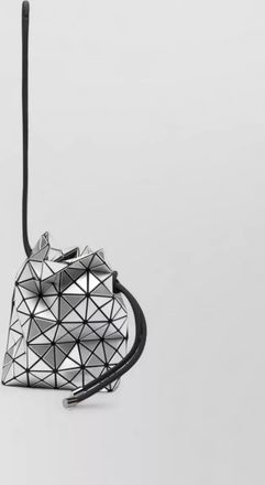 Bao Bao Issey Miyake wring bucket shoulder bag metallic geometry