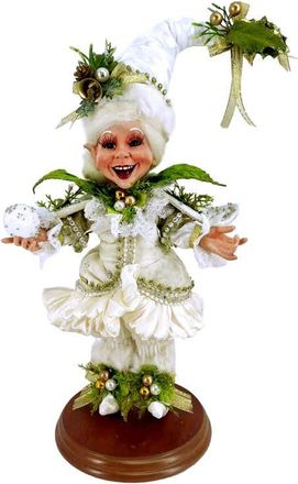 Mark Roberts Snow Belle Elf On Base, Small in White at Nordstrom