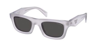 Prada PR C06SF Asian Fit 22G08Z Womens Sunglasses Blue Size 53