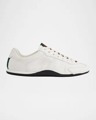 Gucci Men & apos;s Shift Leather Low-Top Sneakers