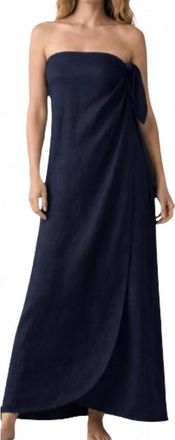 Starkx Ridley Maxi Dress In Navy