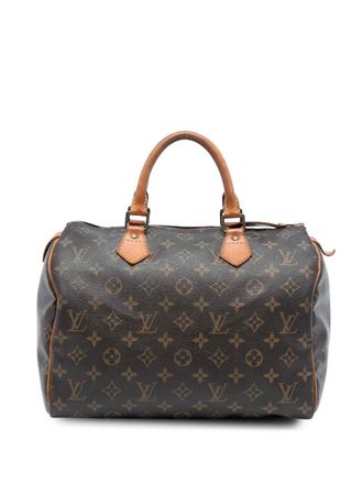 Louis Vuitton Borsa boston Speedy 30 con monogramma 2008 - Marrone