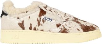 Autry Medalist Low - Dames - Sneakers - Bruin - 37 EU - Schoenen