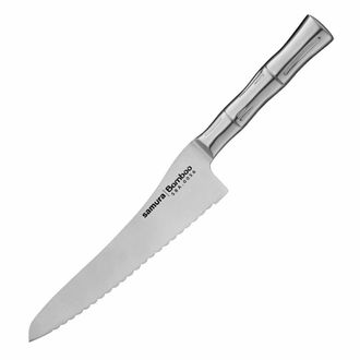 OEM Cuchillo De Bamb&uacute; Samura Para Pan Y Alimentos Congelados