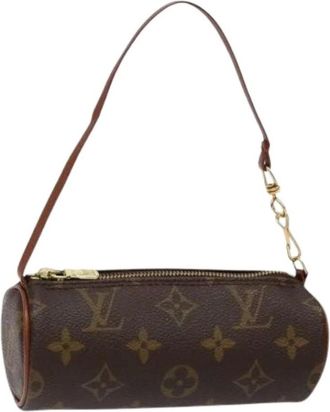 Louis Vuitton Pre-owned Mini Bags, female, Brown, Size: ONE SIZE Pre-owned Canvas Mini Bag