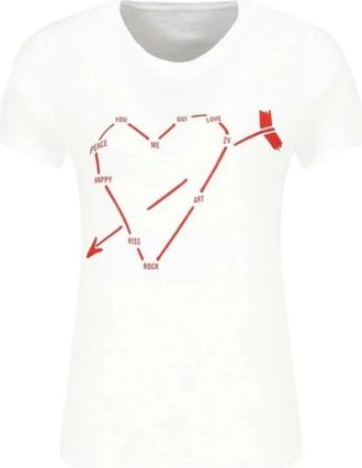 Zadig&Voltaire Dames, Tops, Wit, Maat: XS Katoen