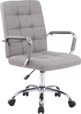Clp Silla De Escritorio Deli Pro En Tela Gris