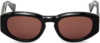 Vivienne Westwood Occhiali da sole ovali - Nero