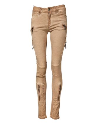 Plein Sud Cotton Mid Waist Skinny blue Womens Jeans