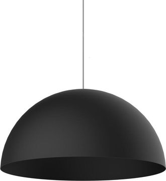 Lumicom Cassis Sospensione, 1XE27, max 42W, metallo, nero opaco, D40cm - Lumicom