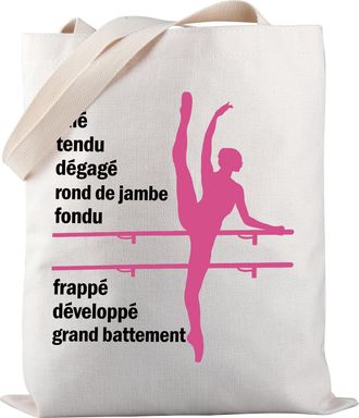 Generic Ballerina Tote Bag Ballet Dance Tote Bag Professional Ballet Dancer Gift Ballet Dance Lover Gift (Ballerina TOTE)