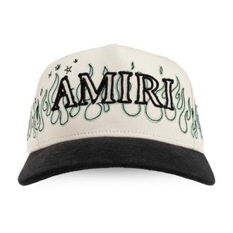 Amiri Cr&egrave;me Baseballpet - Heren - Petten - Beige - ONE Size - Katoen - Accessoires