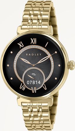 Radley London Gold T-Bar Amoled Smartwatch Series 48 AW25 Radley London