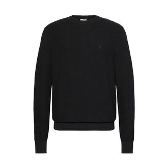 Calvin Klein Trui met textuur - Heren - Truien - Zwart - Maat: L Katoen