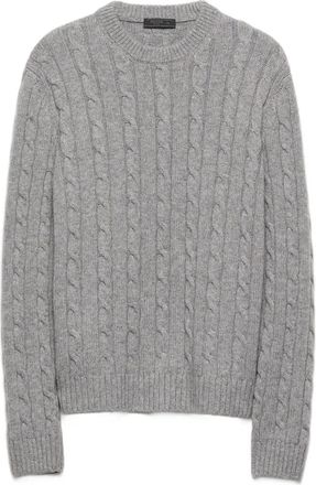 Prada cashmere crew-neck sweater - Grey