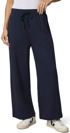 Splendid Matilda Wide Leg Terry Pants in Navy Blue at Nordstrom Rack, Size X-Large