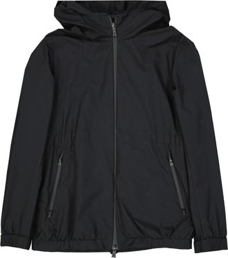 Herno Windjack - Dames - Regenjassen - Zwart - M - Polyester - Jassen