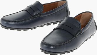 Ermenegildo Zegna EZ LUXURY mocassini in pelle Ermenegildo Zegna