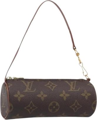 Louis Vuitton Pre-owned Mini Pouch - Dames - Vintage Mini Tas - Bruin - ONE Size - Vintage