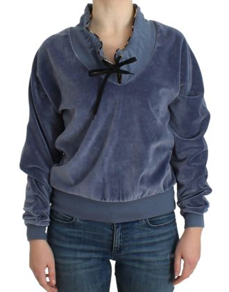 Cavalli velvet cotton Womens sweater