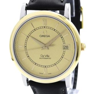Omega Pre-owned Watches, male, Yellow, Size: ONE SIZE Pre-owned De Ville 7704.11.01 Wristwatch