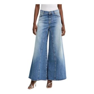 Pinko Pinko, Dames, Jeans, Blauw, Maat: W27 Katoen