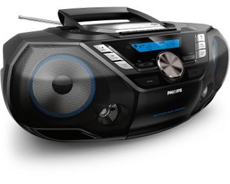 Philips Azb798t/12 Sistema Est&eacute;reo Port&aacute;til Anal&oacute;gico Y Digital 12 W Dab, Dab+, Fm Negro Reproducci&oacute;n Mp3