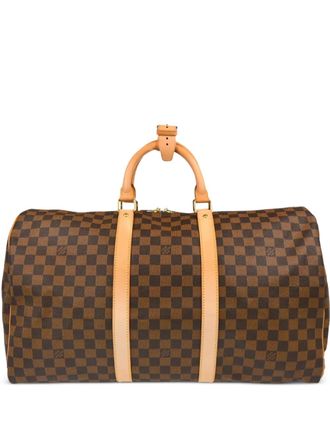 Louis Vuitton 2004 Keepall 50 travel bag - Brown