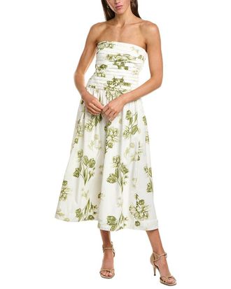 1.State 1.State Strapless Ruched Bodice Maxi Dress