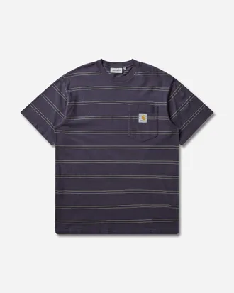 Carhartt Work in Progress Men s Bert Pocket T-Shirt Shady Purple (Garment Dyed)