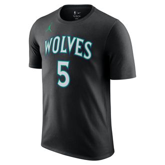 Nike Mens Minnesota Timberwolves Essential Statement NBA T-Shirt in Black | IU2379-010