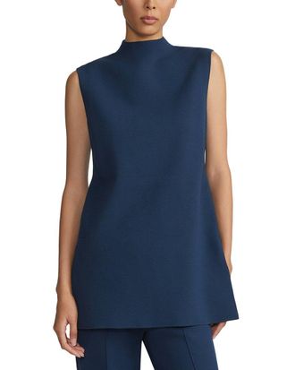 Lafayette 148 New York Petite Side Slit Knit Tunic