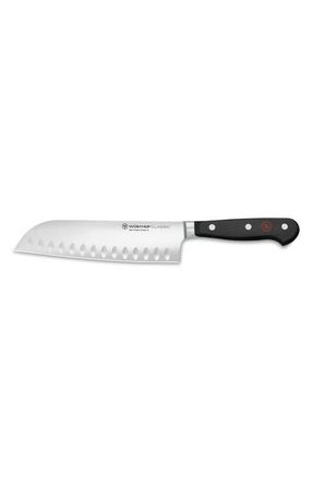 W&uuml;sthof Classic Santoku Knife in Black at Nordstrom