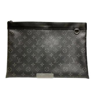 Louis Vuitton Pre-owned Clutches, male, Black, Size: ONE SIZE Pre-owned Clutch Bag
