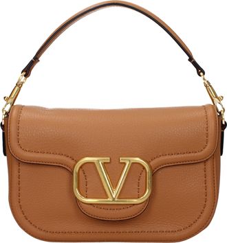 Valentino Garavani Alltime Damens Handtasche Braun/Mandelleder