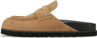 Naked Wolfe Cord Mule - Heren - Slip ons - Bruin - 42 EU - Wol - Schoenen