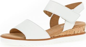 Gabor Sandalette »GENUA«, Sommerschuh, Sandale, Keilabsatz, mit Klettverschluss, Weite G