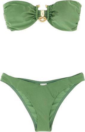 Zimmermann Badmode, Dames, Groen, L, Rhiannon Knot Bikini