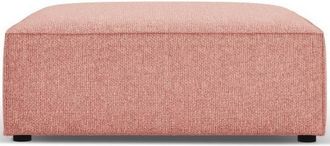 BLOOMINGLOFT Grosser Design Sitzpouf Ardenal 102 x 80 cm, Chenille-Bezug