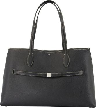 Toteme Tote Bags, female, Black, Size: ONE SIZE Lounge Tote