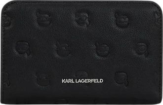 Karl Lagerfeld Wallets & Cardholders - Dames - Portefeuilles - Zwart - ONE Size - Accessoires