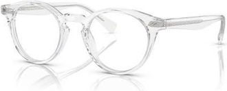 Oliver Peoples 48mm Phantos optical glasses in Transparent at Nordstrom