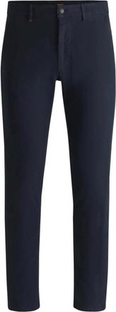 HUGO BOSS Chino broeken - Heren - Chinos - Blauw - W35 L36 - Broeken