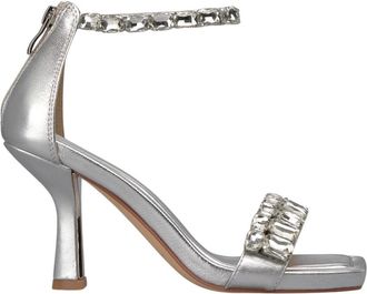 Alma En Pena Sieraad armband sandaal - Dames - Sandalen met hakken - Grijs - 38 EU - Schoenen