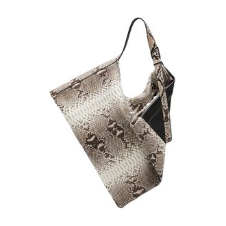 Biagini Tassen, Dames, Veelkleurig, ONE Size, Katoen, Python Schoudertas