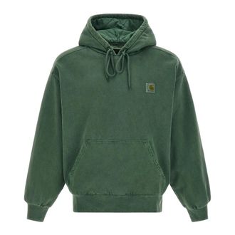 Carhartt Work in Progress Hombre, Sudaderas, Verde, Talla: S