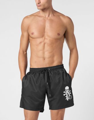 Philipp Plein Zwembroek Skull&Bones